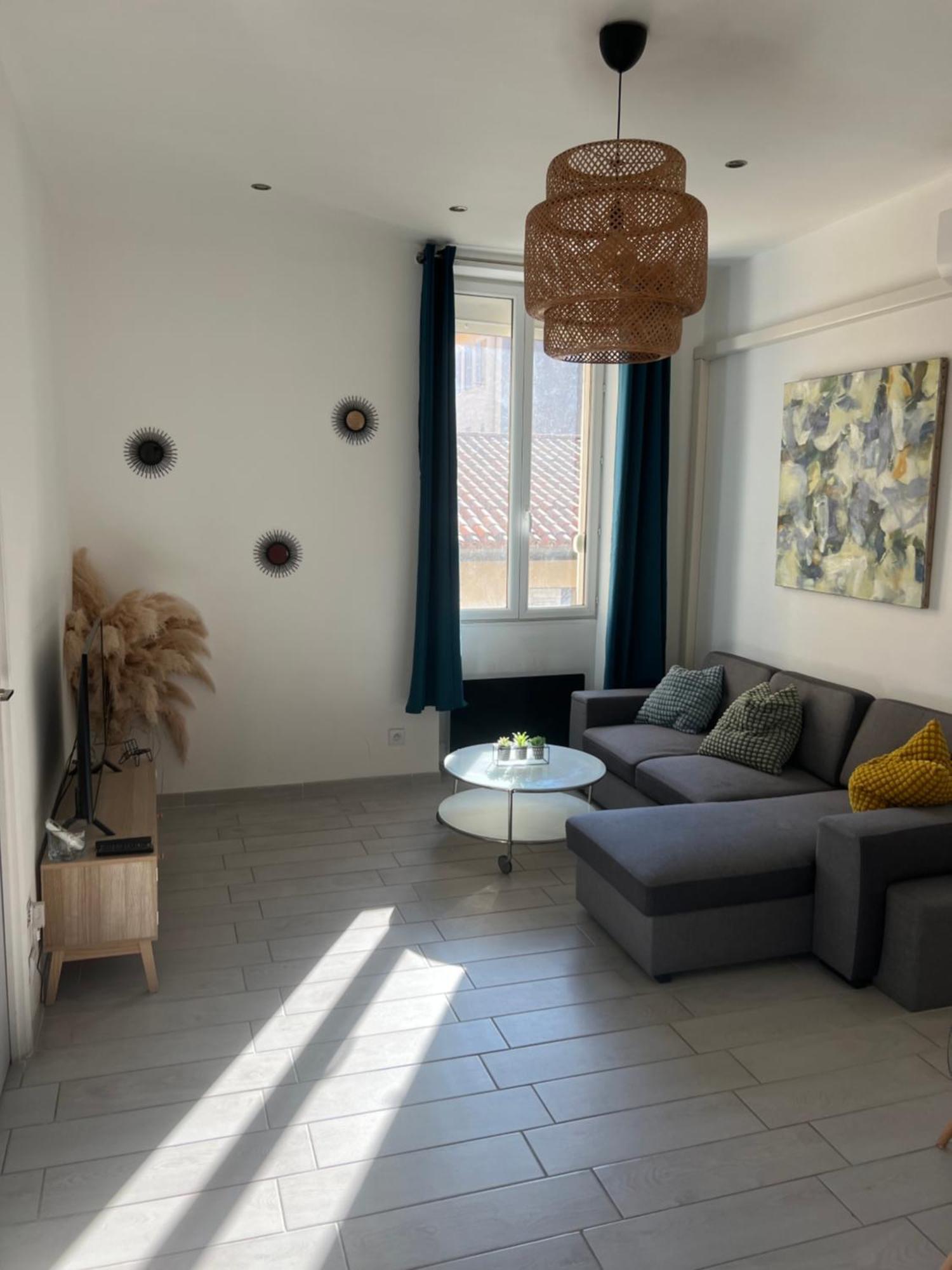 Apartament Grand T2 Climatise A 5 Min De La Gare St-Charles - Vieux Port Marsylia Zewnętrze zdjęcie